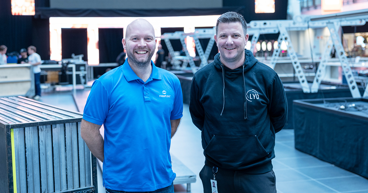 Lars Marius Akslen og Bjørn Endre Helgesen