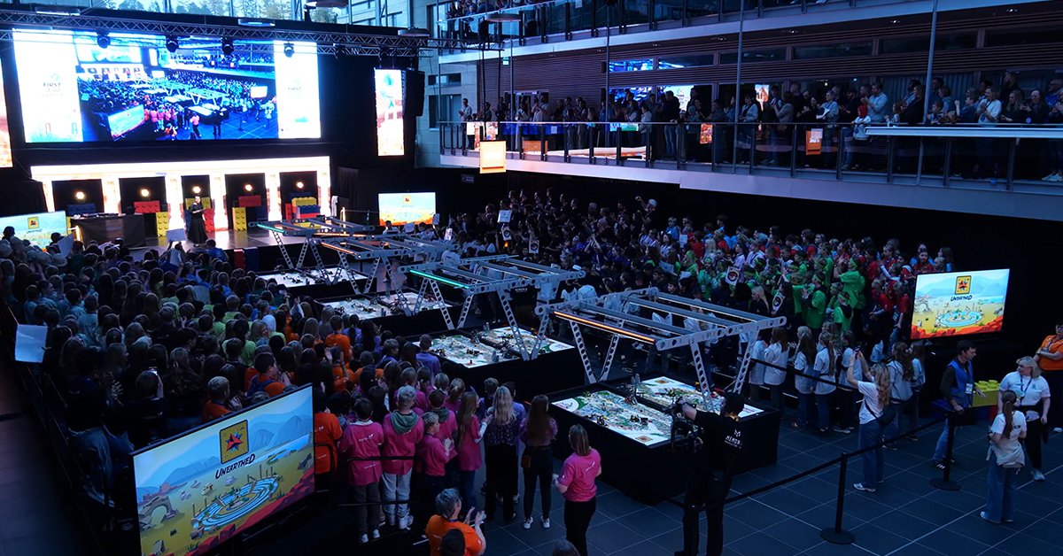 FIRST LEGO League - Rigget for teknologi og skaperglede